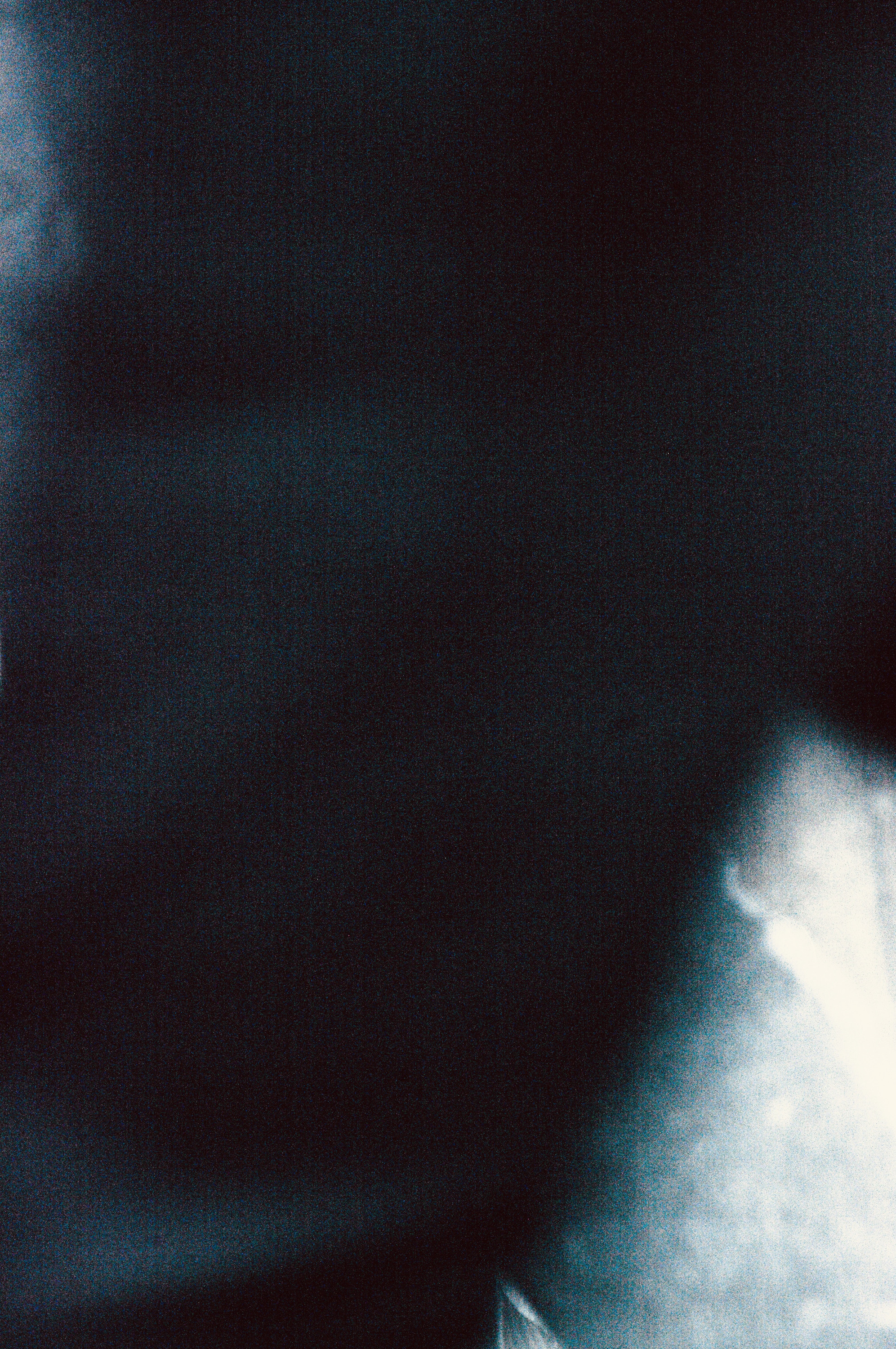 Blue-black abstract detail
