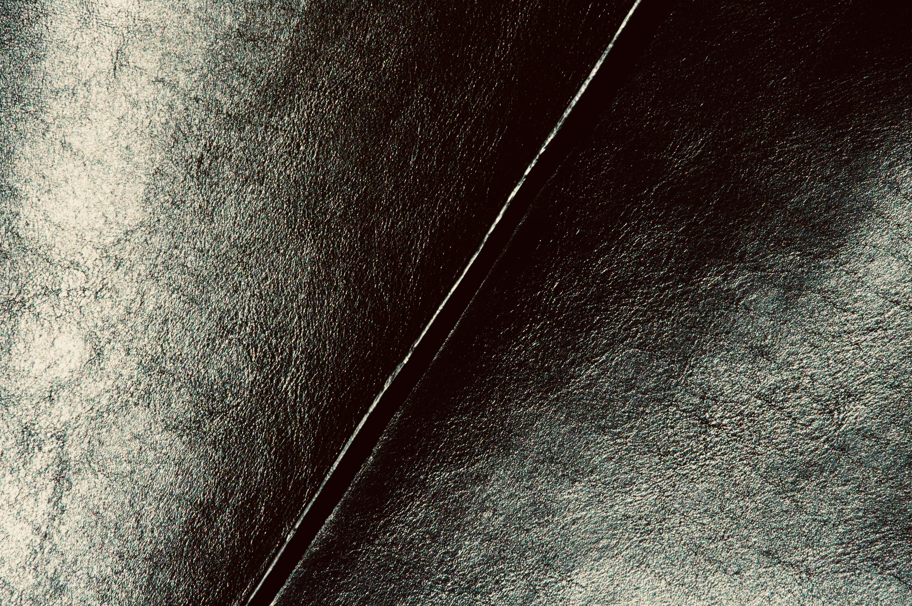 Leather, close-up
